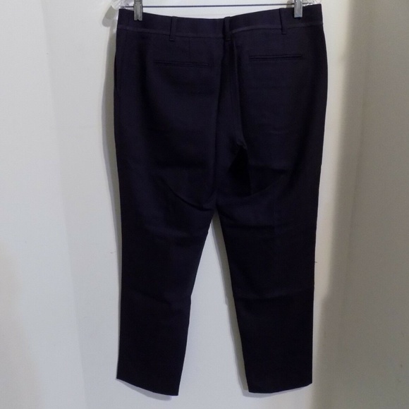 TORY BURCH Navy Blue Wool Ankle Dress Pants, 6 - Picture 4 of 5